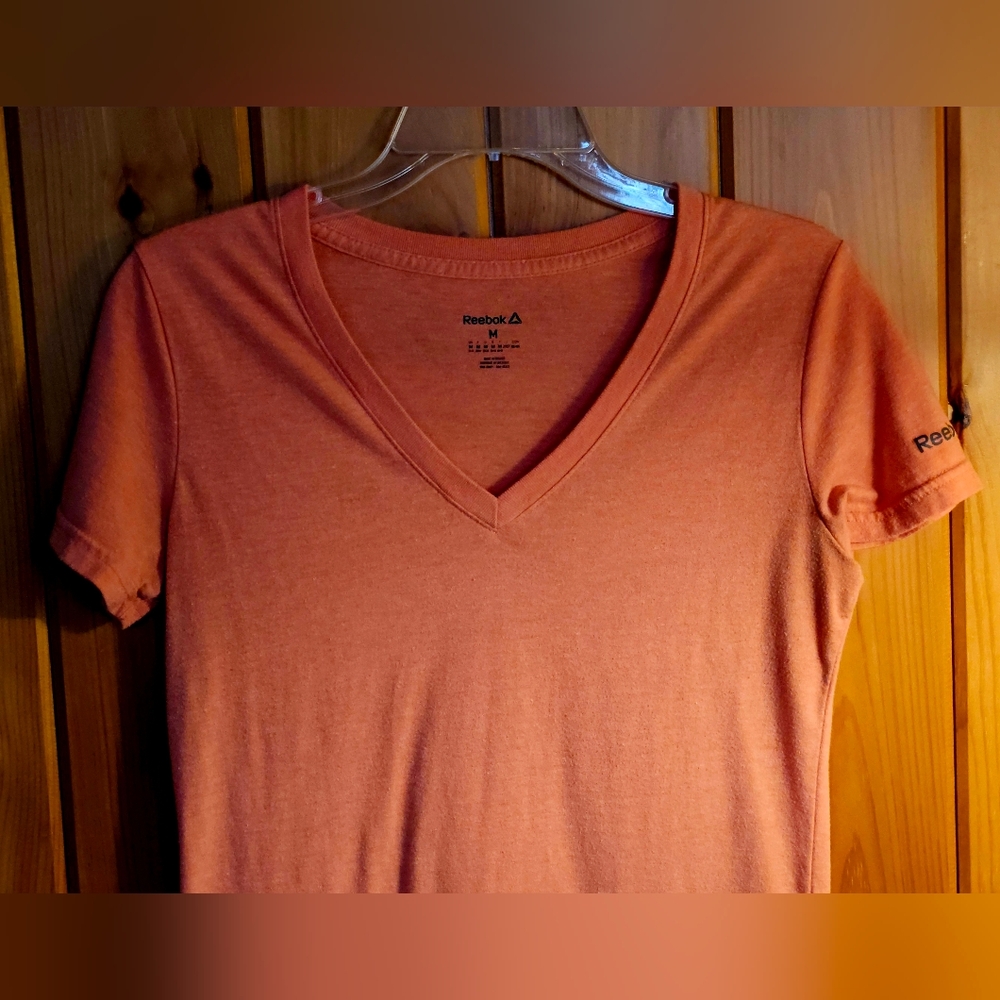 Reebok v-neck t-shirt